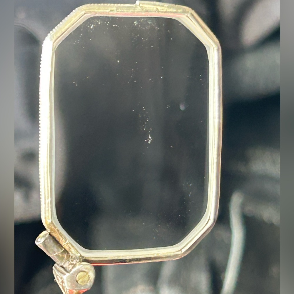 Unique Antique Silver Art Deco Lorgnette - Picture 9 of 10